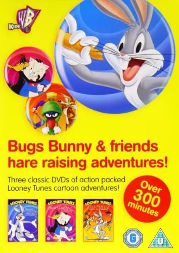 BUGS BUNNY FRIENDS HARE RAISING ADVENTURES DVD ANIMATION R2 Region 2 Brand New