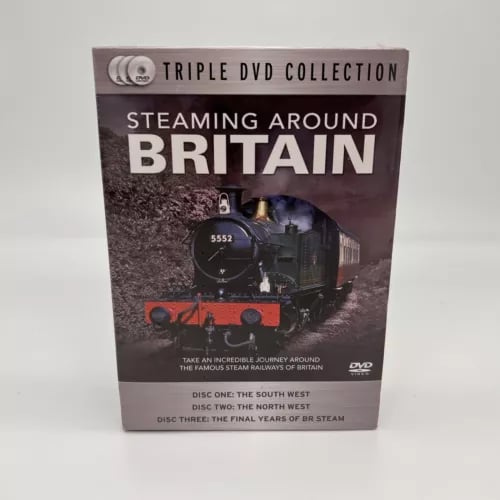 Steaming Around Britain - Triple 3 X DVD-samling
