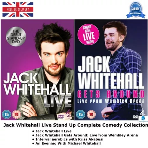 Jack Whitehall Live: Komplett Stand Up Comedy DVD (Region 2) Jack Whitehall Live: Komplett Stand Up Comedy DVD (Region 2)