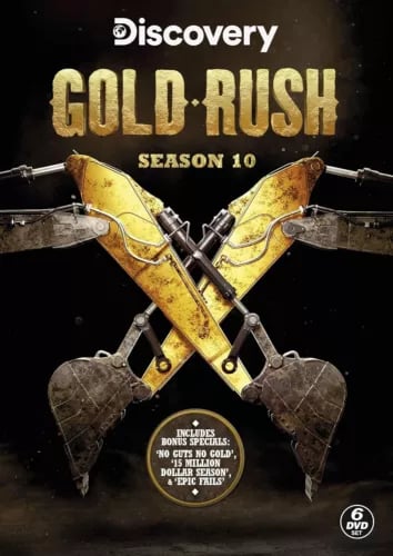Gold Rush Season 10 6 DVDSET Discovery Region 2 Brand New