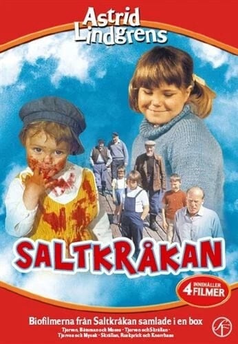 ASTRID LINDGRENS SALTKRAKAN 4 FILM DVD BOX SET ONE DISC MISSING Region 2 Brand New