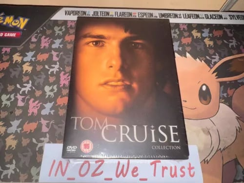 Tom Cruise Collection Inc Legend, TAPS... (DVD, 2006, 3-Disc Box Set) Region 2 Brand New