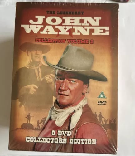 The Legendary John Wayne Collection Volume 2 8DVD Box Set Region 2 Brand New