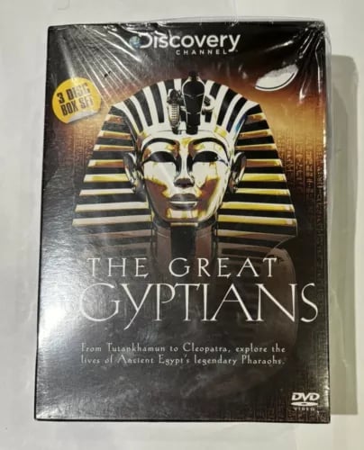 The Great Egyptians DVD Bokssæt (2015, Discovery Channel, Region 2)