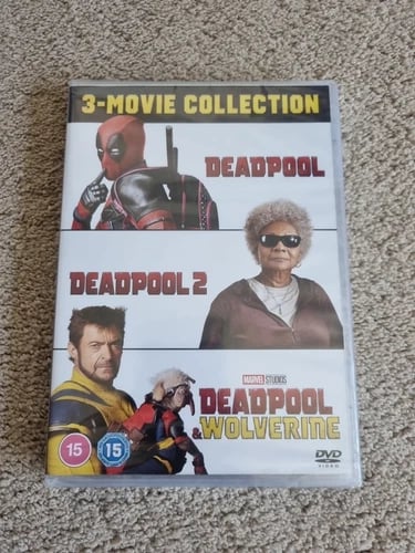 Deadpool: 3-Films Samling [15] DVD Box Set
