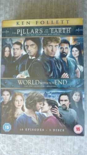 Pillars Of The Earth / World Without End (DVD, 2015) Region 2 Brand New