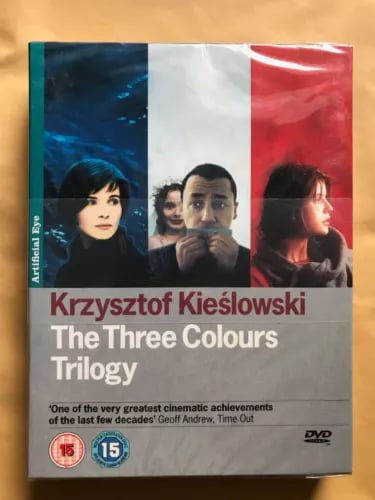 Three Colours Trilogy DVD Region 2 Brand New