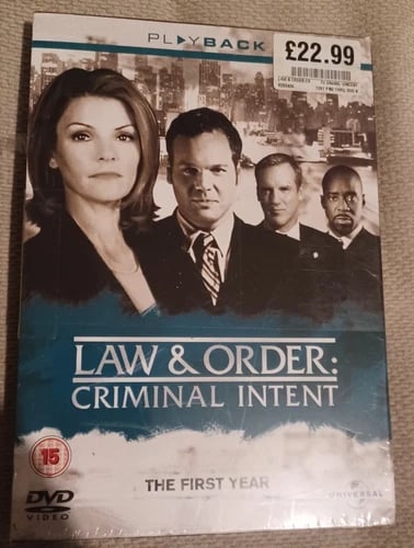 Law And Order - Criminal Intent - The First Year (DVD, 2009, 6-Disc Box Set) Region 2 Brand New
