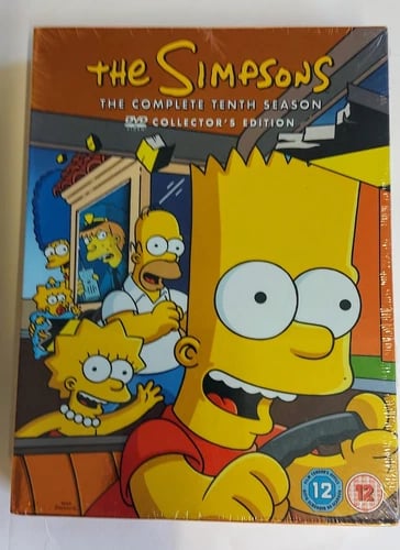 The Simpsons - Sæson 10 - Komplet Box Set (DVD, 2007, Region 2)