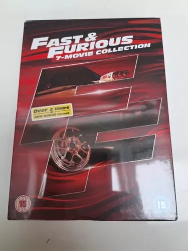 Fast & Furious: 7-movie Collection DVD (2017) Paul Walker, Cohen (DIR) cert 15 Region 2 Brand New