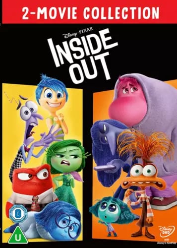 Disney Pixar's Inside Out 2-Film Collection [DVD] [Region 2]