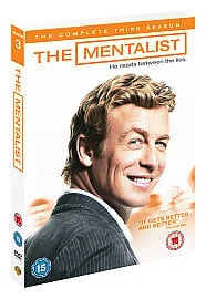 The Mentalist Komplett Säsong 3 DVD The Mentalist Komplett Säsong 3 DVD