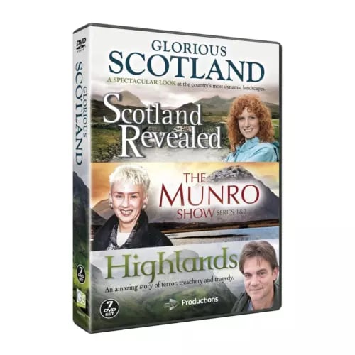 Glorious Scotland DVD Vanessa Collingridge 2015 Region 2 Brand New