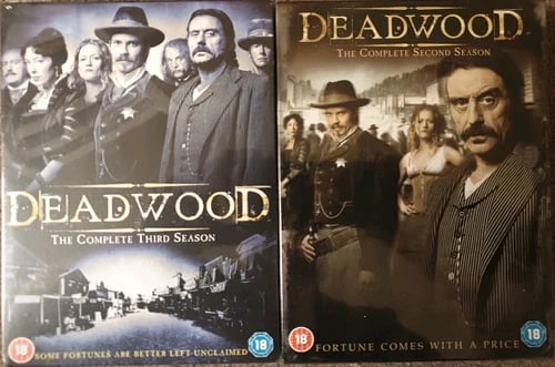 Deadwood - Complete Series 2 & 3 DVD Boxset's Region 2 Brand New
