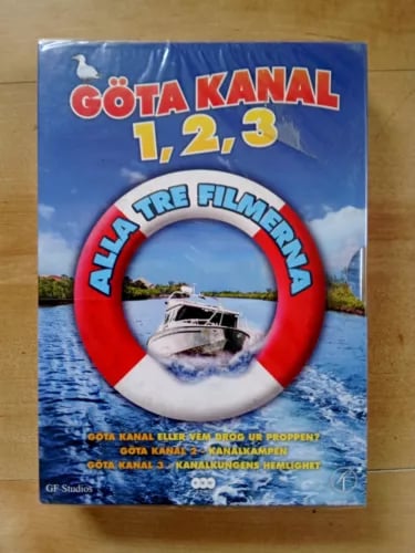 Göta Kanal 1, 2 & 3 – Svensk Komedie 3xDVD Box Set (2009) Göta Kanal 1, 2 & 3 – Svensk Komedie 3xDVD Box Set (2009)