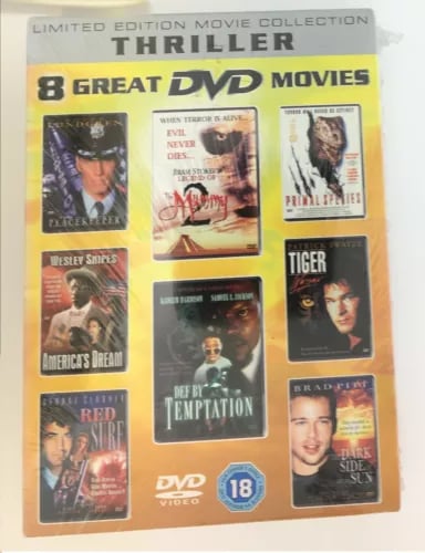 Thriller-elokuvat - 8 DVD-elokuvaa [Box Set]
