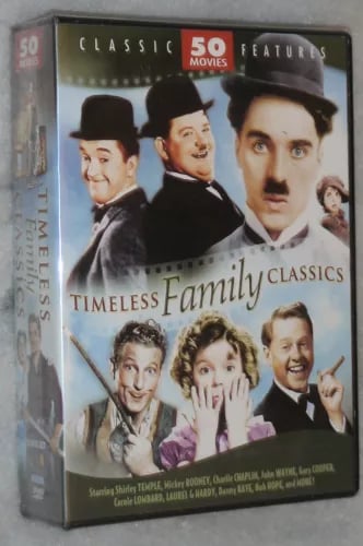 Ajattomia Perheklassikoita: Ginger Rogers, Kirk Douglas, Jack Benny DVD Box Set