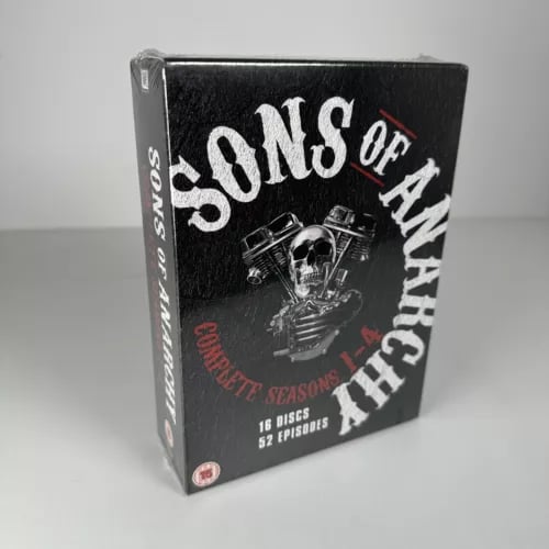 Sons of Anarchy - Series 1-4 - Complete (Box Set) DVD (2012) 16 Discs Region 2 Brand New
