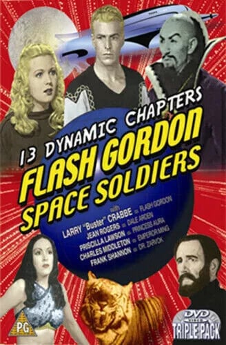 Flash Gordon Space Soldiers (1940) : 13 Full Episodes : DVD Boxset Region 2 Brand New