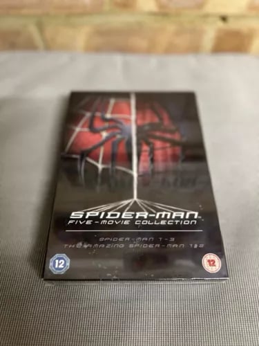 Spider-Man 5 Movie Collection (Box-Set) (DVD, 2016) Region 2 Brand New