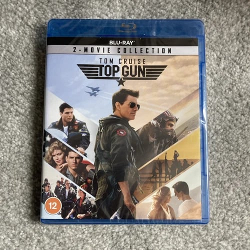Top Gun & Top Gun: Maverick – 2-films Blu-ray-samling med Tom Cruise