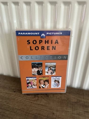 Sophia Loren Collection 5-DVDs Box Set Films Region 2 Brand New