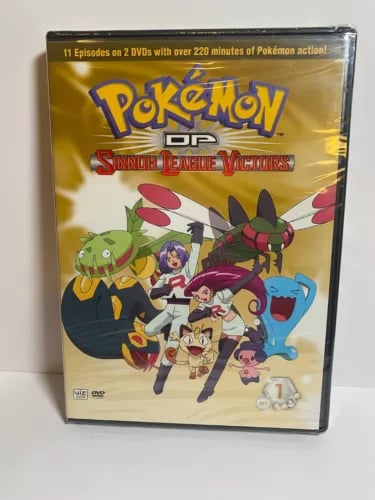 Pokemon DP Sinnoh League Victors Set 1 DVD Box Set US Import Region 1  Brand New