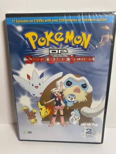 Pokemon DP Sinnoh League Victors Set 2 DVD Box Set US Import Region 1 Brand New Pokemon DP Sinnoh League Victors Set 2 DVD Box Set US Import Region 1 Brand New