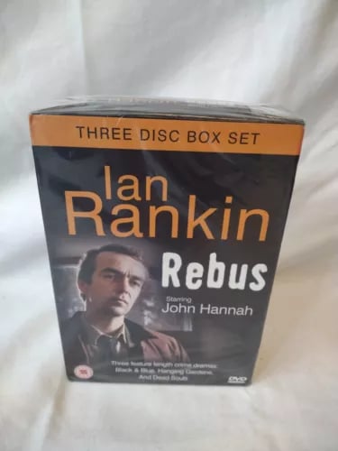 Ian Rankin's Rebus 3 Disc Box Set starring John Hannah cert 15 Region 2 Brand New Ian Rankin's Rebus 3 Disc Box Set starring John Hannah cert 15 Region 2 Brand New