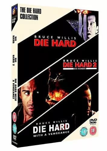 Die Hard Trilogy DVD Action & Adventure (2006) Bruce Willis Region 2 Brand New