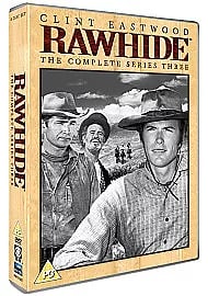 Rawhide - Series 3 - Complete (DVD BOX SET) REGION 2 Clint Eastwood Brand New