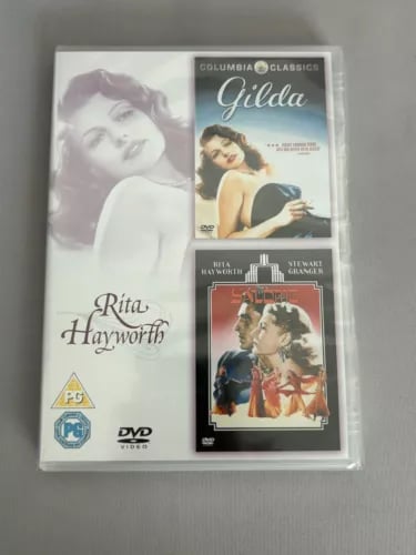 Rita Hayworth: Gilda/Salome 2-Disc DVD & Genuine Region 2 Brand New