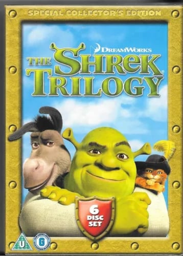 Shrek Trilogien: Deluxe Collector's Edition (6-Disc DVD, inkl. Shrek 3D)