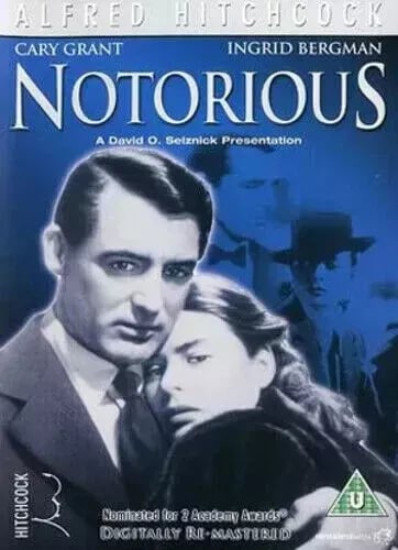 Notorious (1946) - Alfred Hitchcock DVD, Region 2 Notorious (1946) - Alfred Hitchcock DVD, Region 2