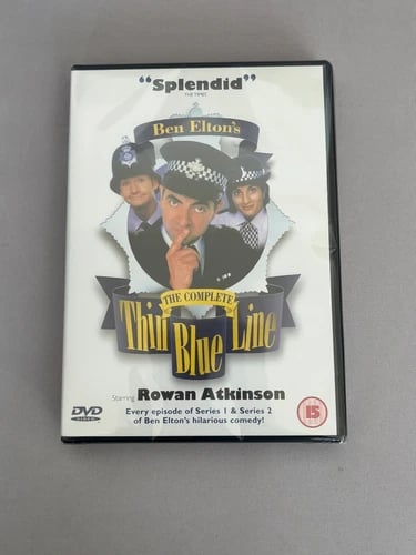 The Thin Blue Line: Koko Sarja 1 & 2 DVD Rowan Atkinson The Thin Blue Line: Koko Sarja 1 & 2 DVD Rowan Atkinson