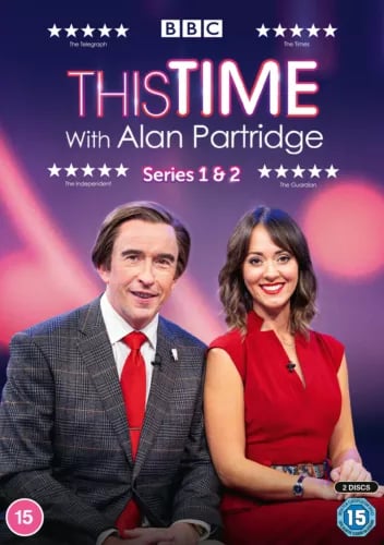 This Time With Alan Partridge: Series 1 & 2 [15] DVD Region 2 Brand New