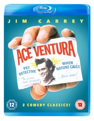 Ace Ventura: Pet Detective/Ace Ventura: When Nature Calls [12] Blu-ray Region 2 Brand New
