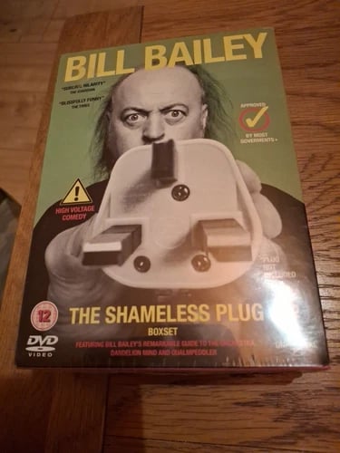 BILL BAILEY THE SHAMELESS PLUG DVD BOXSET STAND-UP COMEDY BILL BAILEY R2 Region 2 Brand New