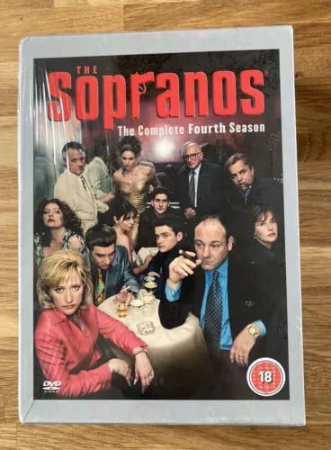 Sopranos: Komplet Sæson 4 DVD (2005, 4 diske) Sopranos: Komplet Sæson 4 DVD (2005, 4 diske)