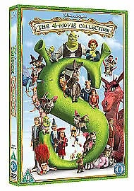Shrek 1-4 - Complete Collection (Box Set) (DVD, 2015) region 2 Brand New