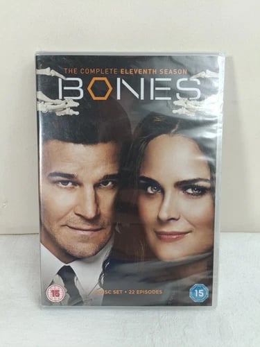 Bones: Sesong 11 DVD - David Boreanaz Bokssett