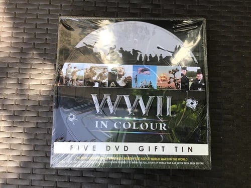 World War 2 collection (DVD, 2014) Gift Tin Boxed and in colour Region 2 Brand New