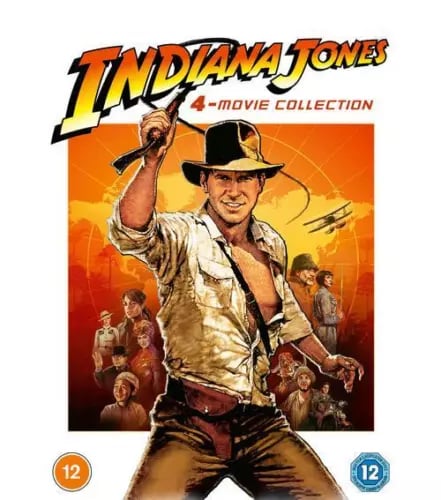 Indiana Jones: 4-movie Collection (2008) [DVD / Box Set] Region 2 Brand New