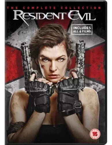 Resident Evil: The Complete Collection (6 Film DVD Boks Sæt)
