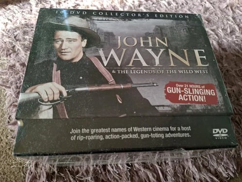 John Wayne & Det Ville Vestens Legender – DVD Bokssett – Region 2 John Wayne & Det Ville Vestens Legender – DVD Bokssett – Region 2