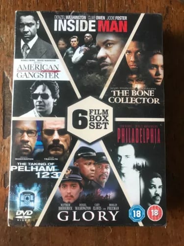 Denzel Washington 6 Film DVD Boxset (Region 2)