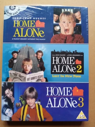 Alene Hjemme Trilogi DVD (2004) - Region 2