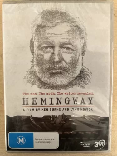Hemingway - A Film By Ken Burns And Lynn Novick DVD 3 Disc Box Set Compatible Region 2 Brand New