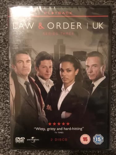 Law and Order U.K Series 3 - Complete DVD 2011 R2,4,5 Region 2 Brand New Law and Order U.K Series 3 - Complete DVD 2011 R2,4,5 Region 2 Brand New