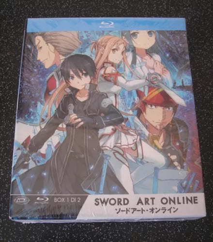 SWORD ART ONLINE BOX #02 (eps 15-25) (2 dvd+cd) box set dvd Italian Import (DVD) Region 2 Brand New